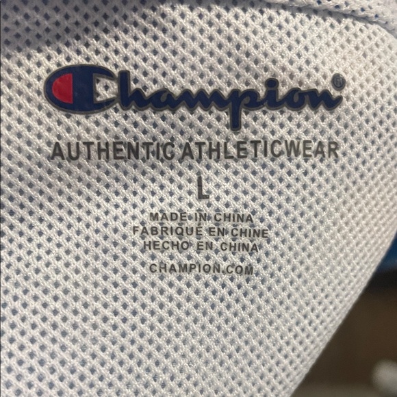 Champion women's Blue and White Tie-Dye Raincoat - Picture 7 of 8